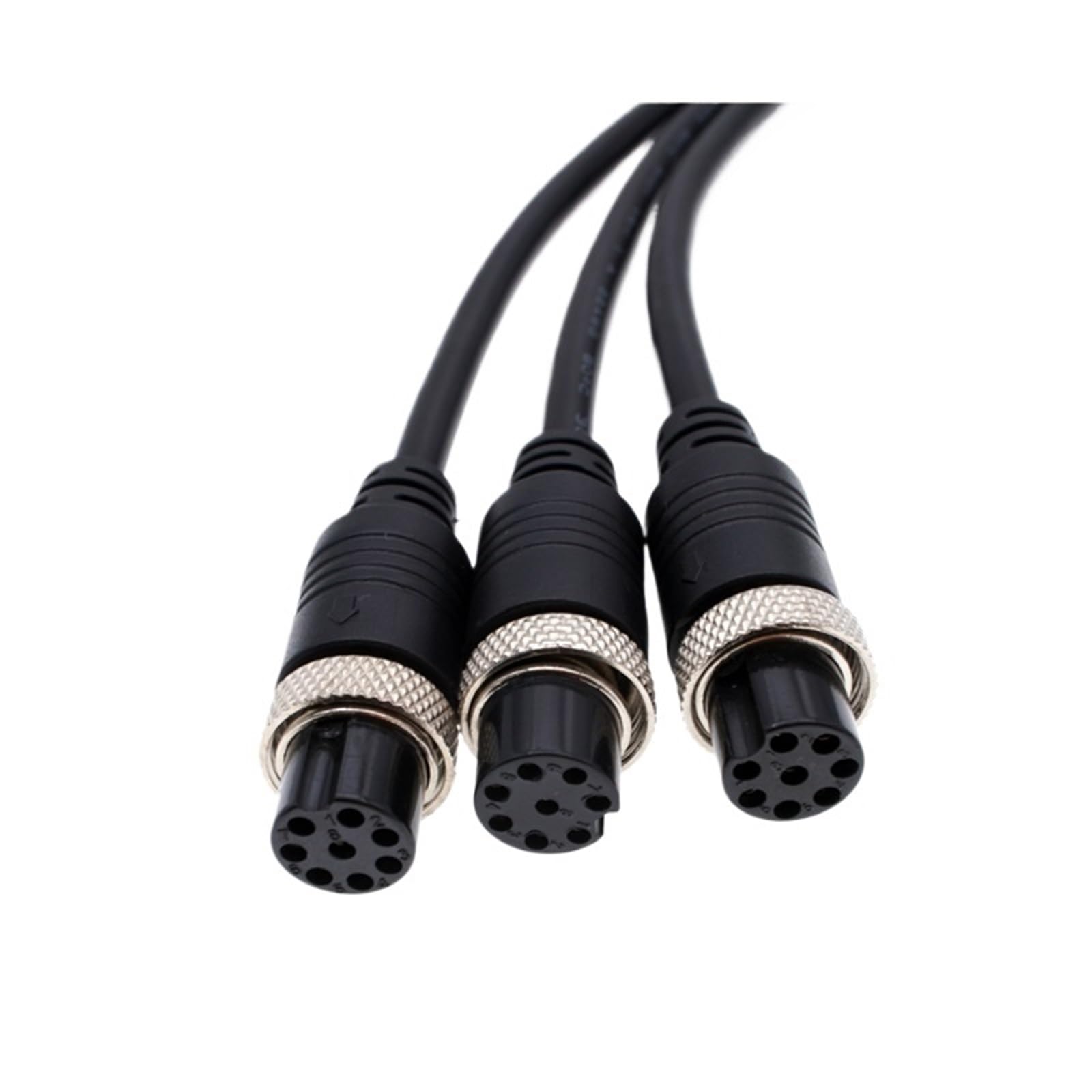 16 2 3 4 5 6 7 8 9 10 pin żeński do żeńskiego przedłużacza kabla do kamery CCTV Bezpieczeństwo DVR m Core Air Jack(GX16 5 m, 5 metrów, 5P)