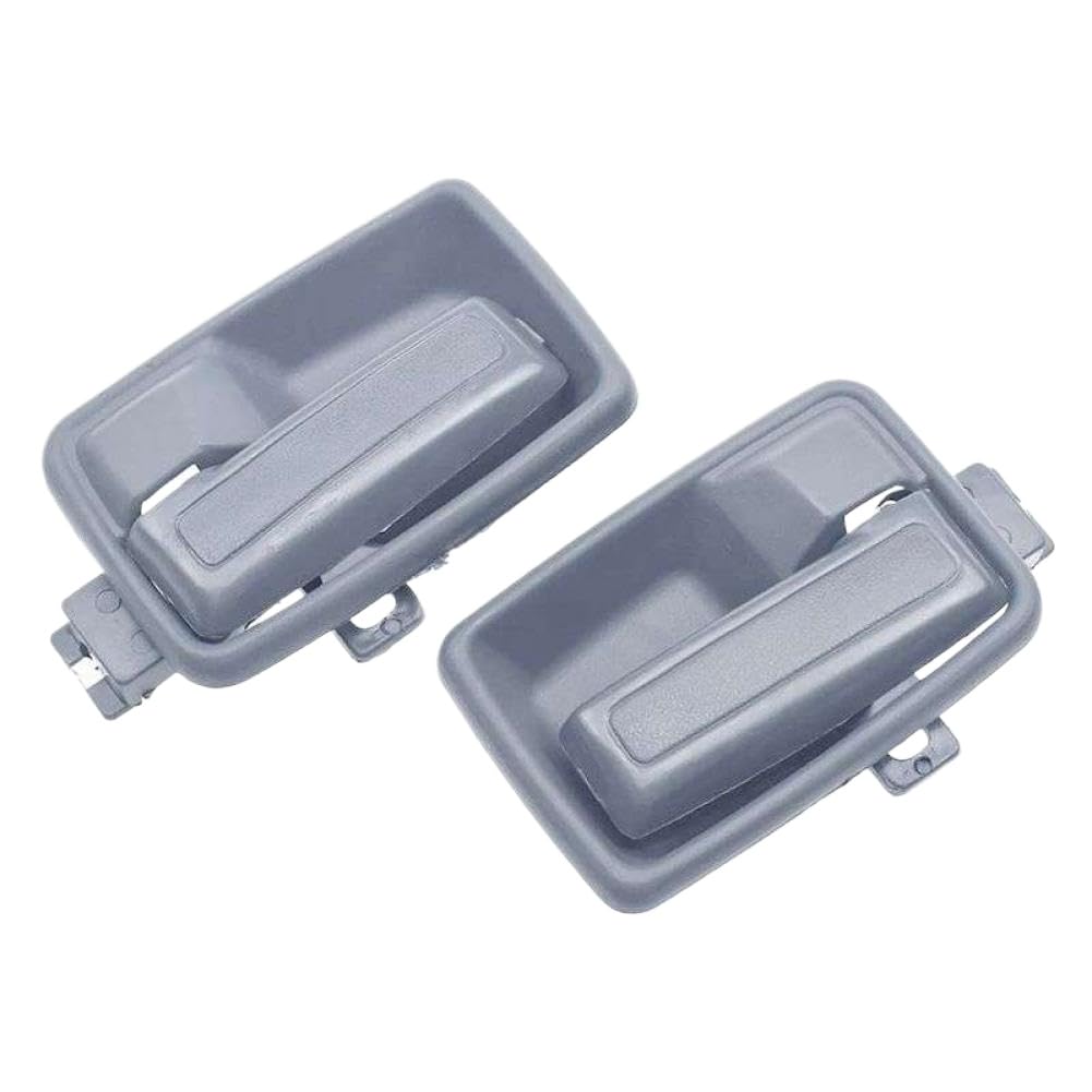 HOBXMFY Inner Door Handle Left Right Grey Compatible with TFR KBZ KB Pickup 1988-1995 8971506463 8971506473
