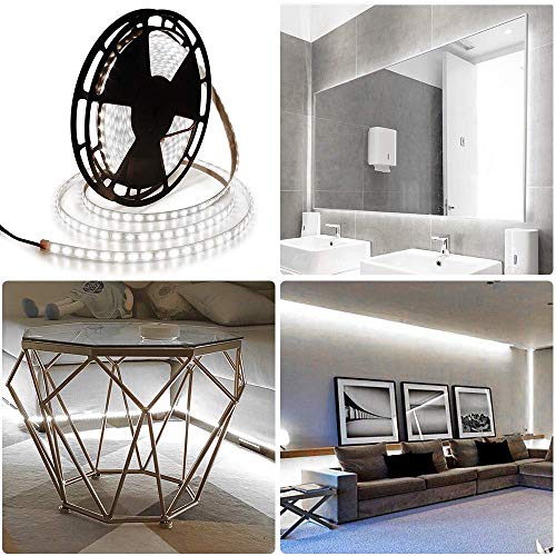 Tira de LED ALITOVE 10m 6000K IP67 Blanca miniatura 6