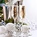 KOIOS Classy Champagne Flutes Glass- Hand Blown Crystal Champagne Glasses Made from 100% Lead Free Premium Crystal Glass, Perfect for Gift, 10