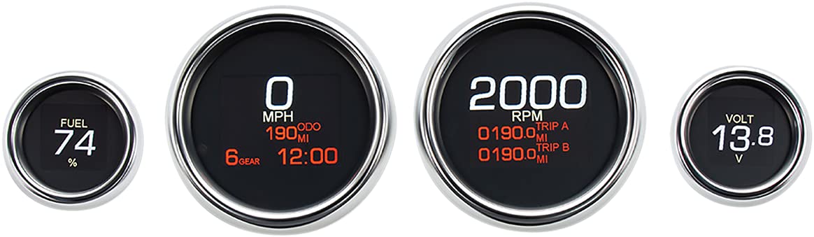 Amazon.com: Dakota Digital MLX-8404 MLX Series 4 Gauges Set