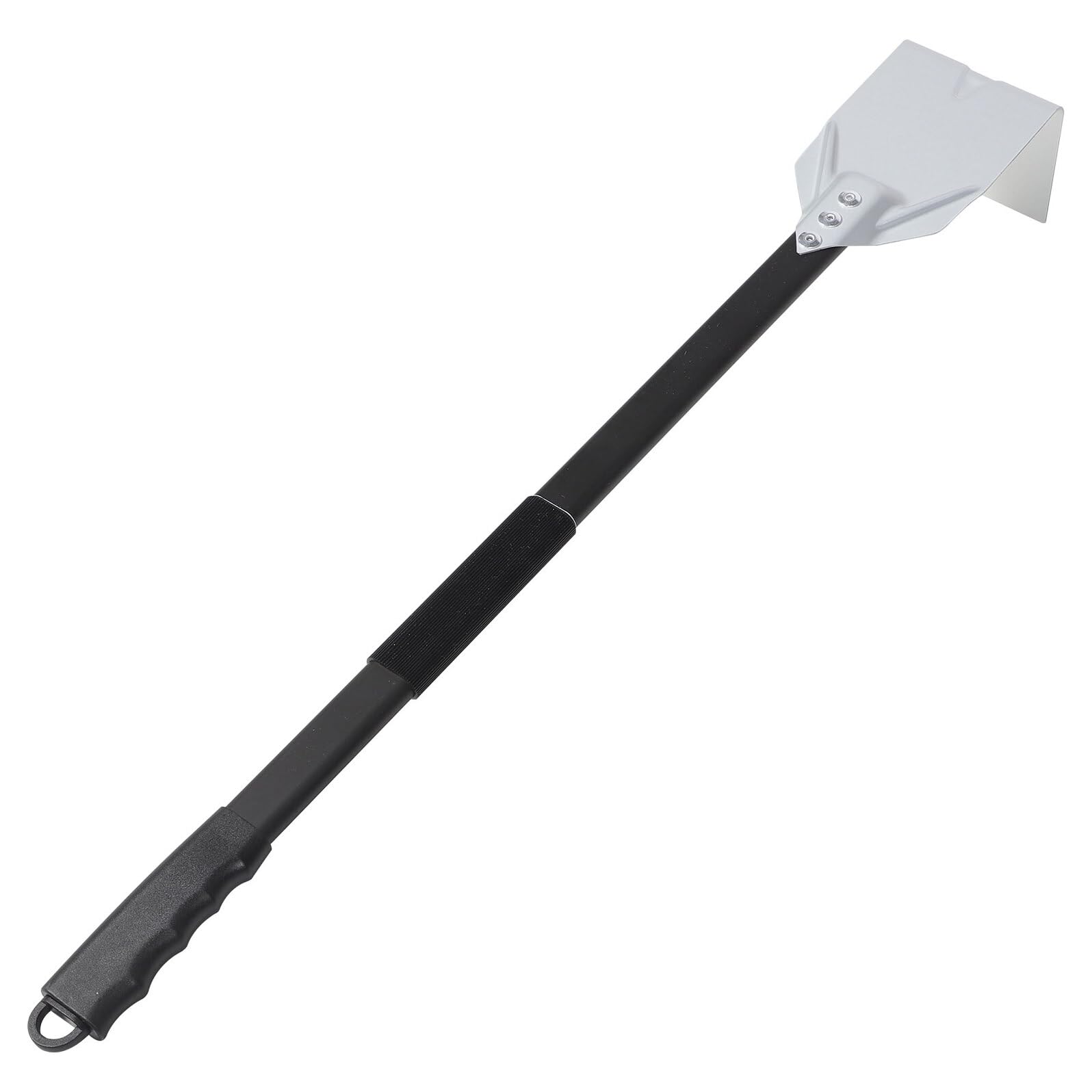 Artibetter Raschietto per Cenere in Acciaio con Manico Lungo Flessibile per Pulizia Caminetti Forni e Strumento Resistente per Rimuovere Ash e Residui da Termocamini e Barbecue