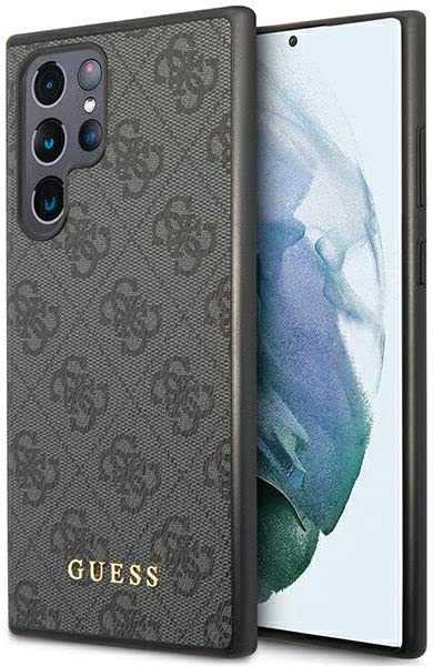 Funda Guess GUHCS23LG4GFGR Samsung S23 Ultra S918 Gris 4G Me