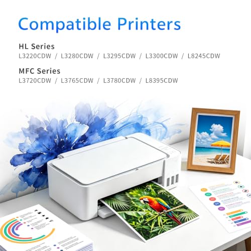 Image of TN229XL 229XL Toner Cartridge:MFC-L3780CDW MFC-L3720CDW HL-L3280CDW Compatible for Brother TN229XXL TN-229XL TN 229 TN-229 Work with HL-L3220CDW HL-L3300CDW HL-L3295CDW Printer (4 Pack)