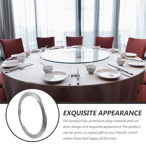 Plateau tournant en alliage d'aluminium robuste table ronde 360 - 4