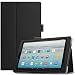 Infiland All-New Fire HD 10 2017 Case - Premium Folio Smart Stand Cover with Auto Wake/ Sleep Function for All-New Fire HD 10 Tablet 10.1" (7th Generation, 2017 Release ), Black