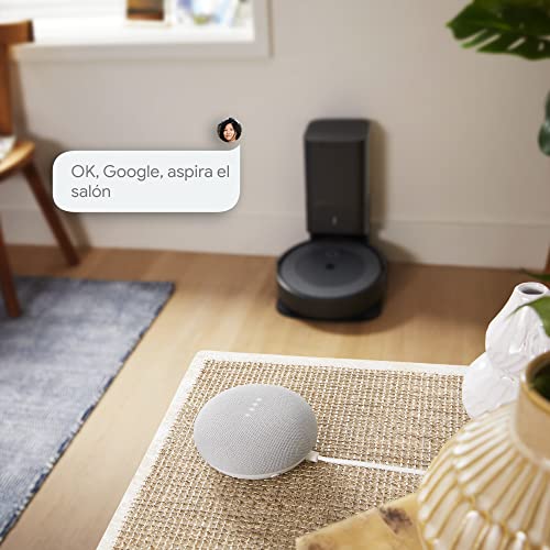 iRobot Robot Aspirador con conexión Wi-Fi Roomba i515240 con mapeo Inteligente, Limpieza por Habitaciones, Dos...