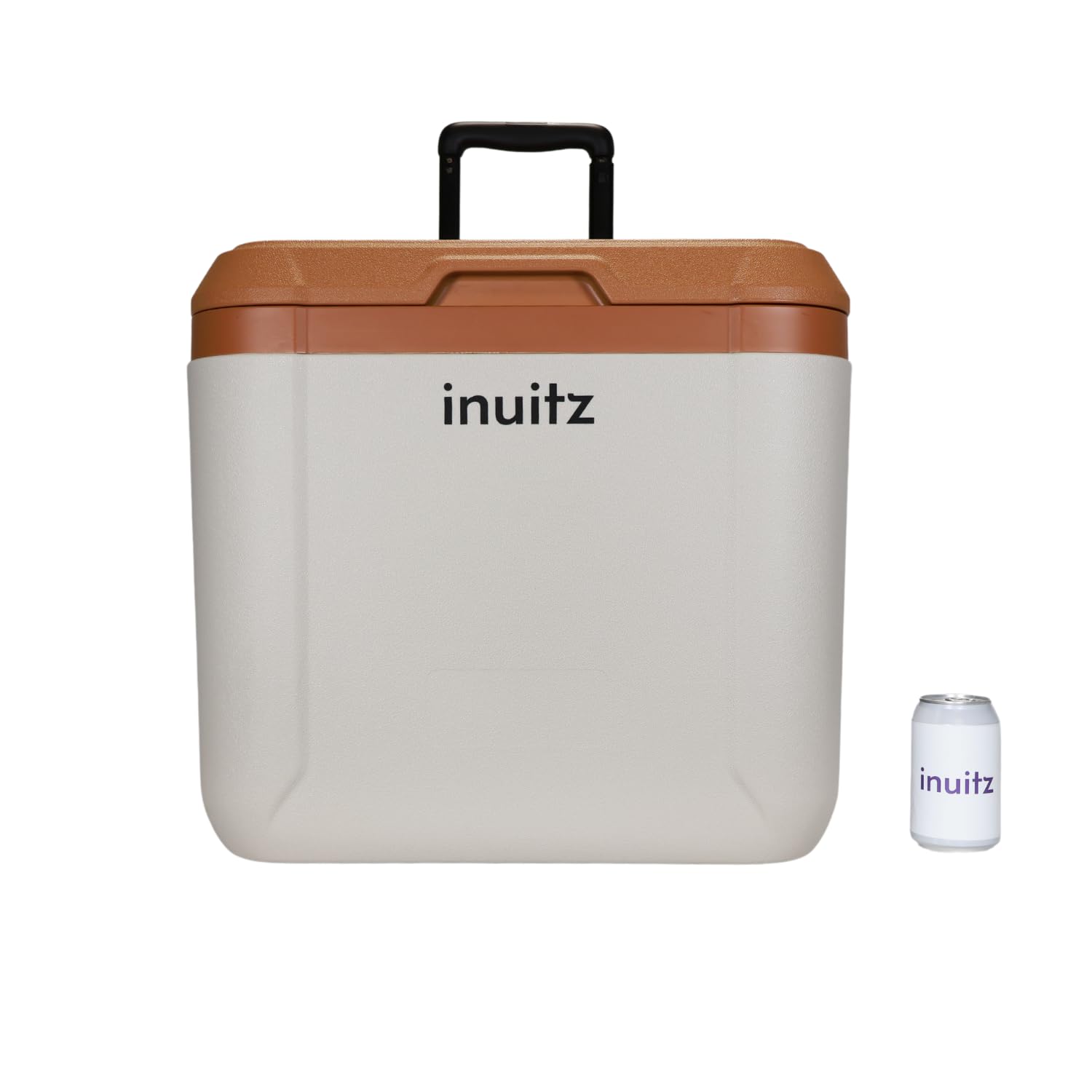 Inuitz Nevera Portatil 50 litros, Nevera Playa, Nevera pequeña portatil, Nevera de Playa, Nevera Camping, Nevera con Ruedas, Nevera portatil con Ruedas