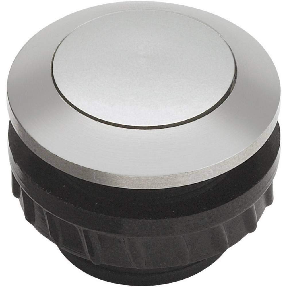 Grothe 1522060 62002 przycisk dzwonka pojedynczy aluminiowy 24 V/1,5 A