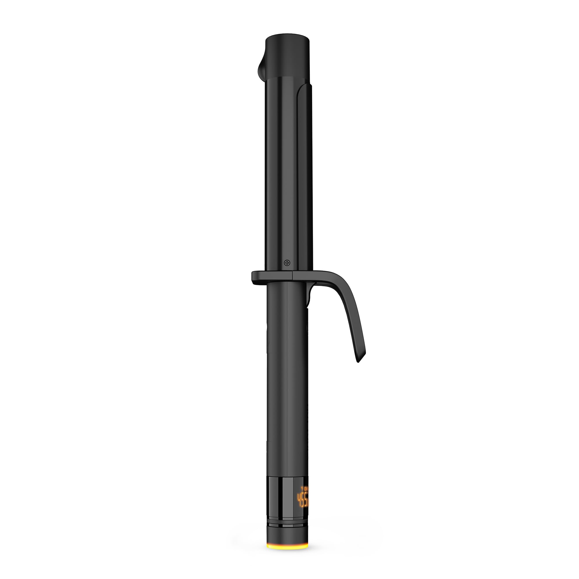Hot Tools Pro Artist Black Gold Digital Salon Hair Curling Iron | Medium Loose Curls and Tousled Waves, (1-1/4 inch)