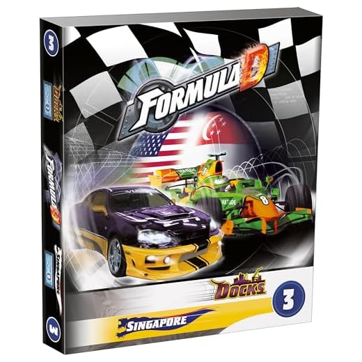 Asmodee Formula D: Singapore and The Docks Circuits Expansion