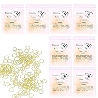 Kieferorthopädische Gummibänder,Gummibänder für Zahnspangen,3/16 Zoll Kieferorthopädische Elastische Gummibänder,Professionelle Tragbare Kieferorthopädische Gummibänder,3.5oz,400pcs (800pcs)