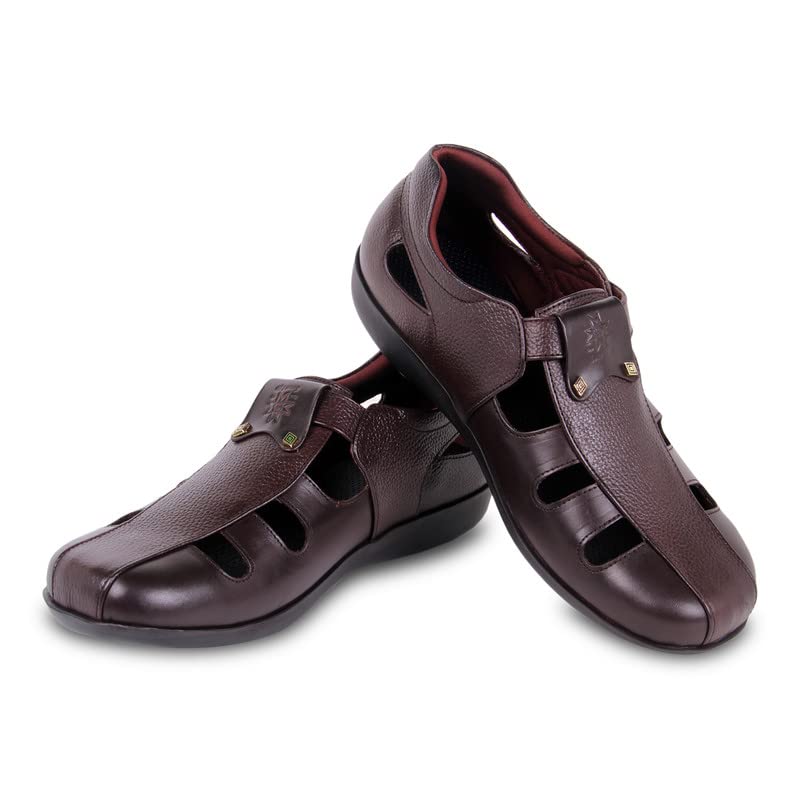 Image of M.V.DIABETES HEALTHCAR-Designer Diabetic Footwear (DDF - 029) - diabetic and orthopedic Men's Footwear | extra soft, Light weight and comfortable