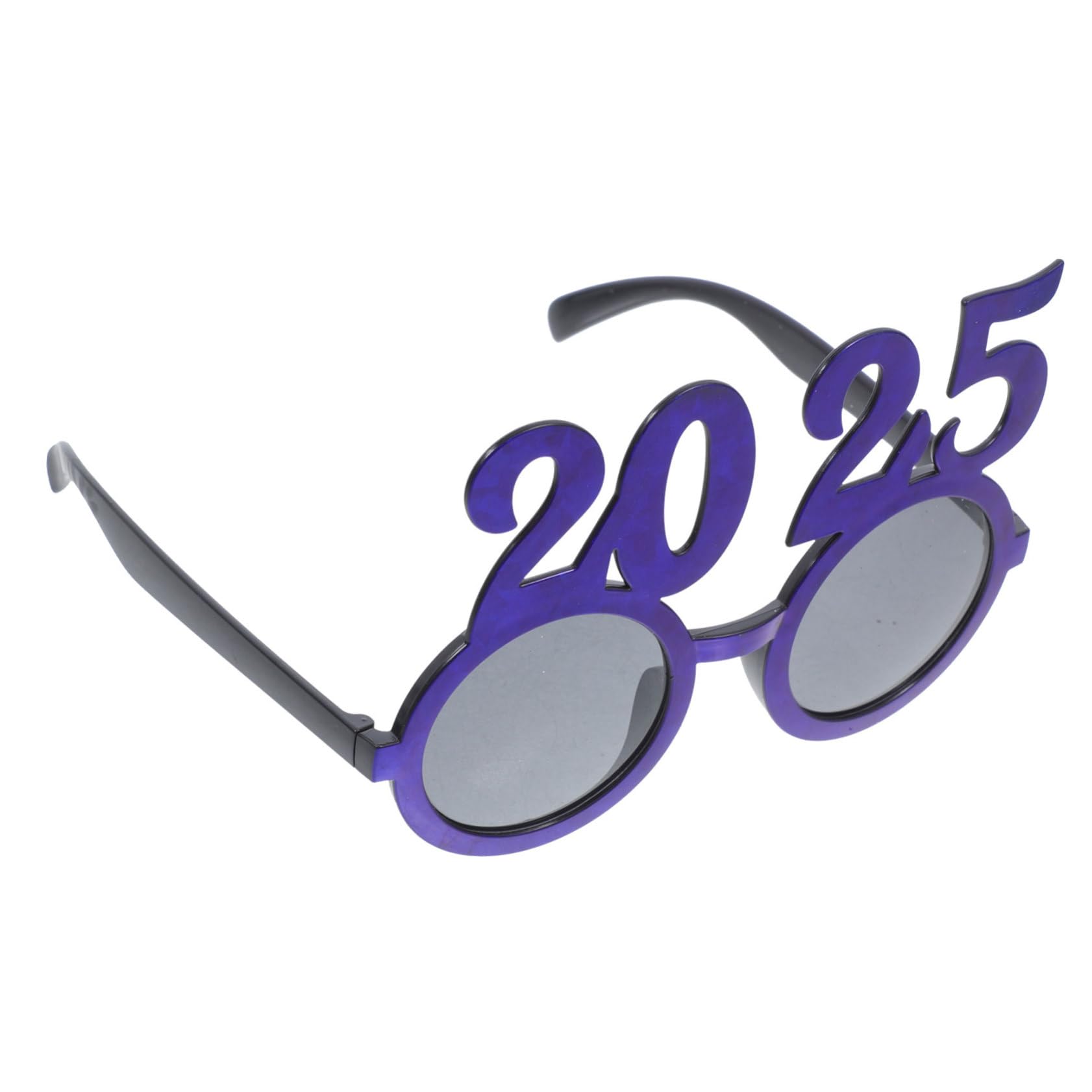 OUNONA Digital Glasses New Year's Stylish Big Round Future Glasses Perfect for New Year's Eve