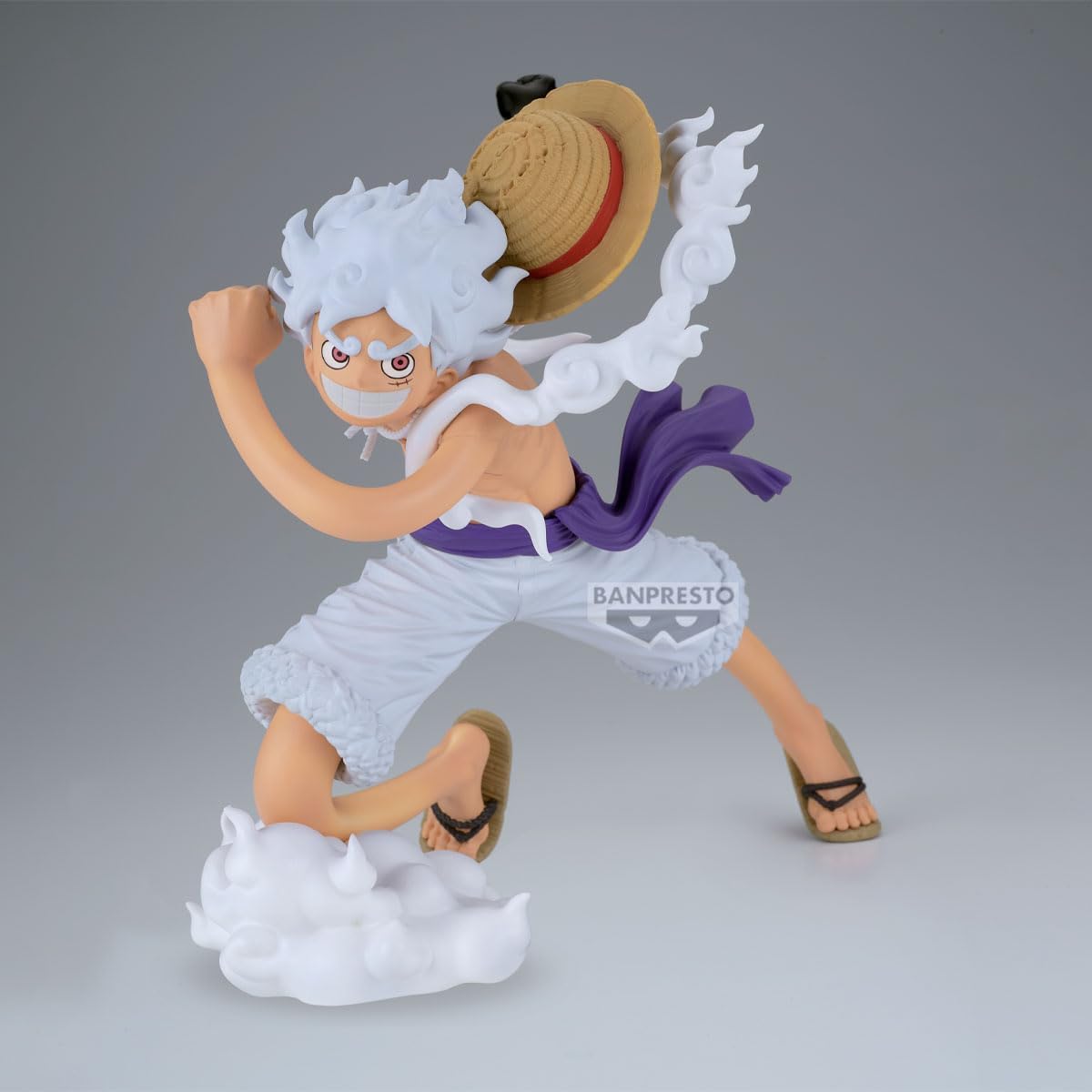 Banpresto - One Piece - Monkey D. Luffy Gear 5 II Grandista Figure - Image 2