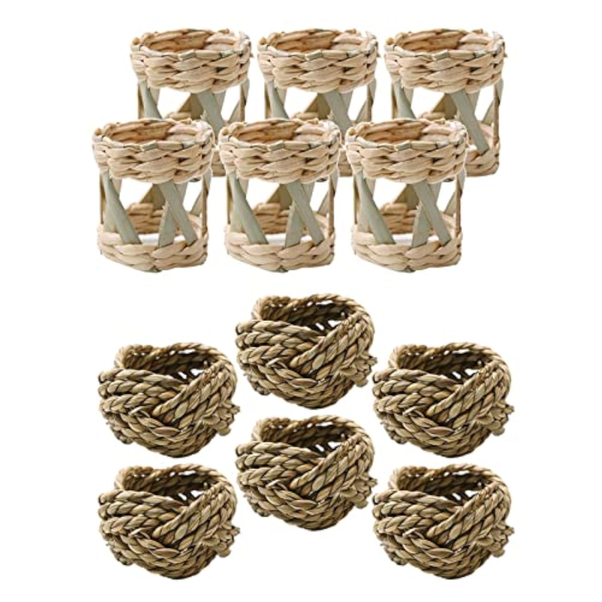 12 Handmade Napkin Rings for Kitchen Dinner Table Gatherings