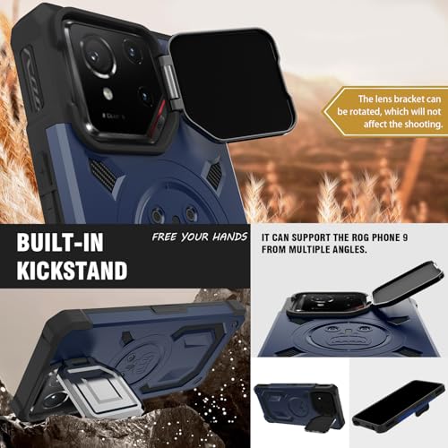 Coque ROG Phone 8 Pro béquille air trigger anti-chute