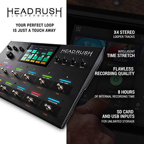 image for HeadRush Looperboard | 4-In/4-Out Looper with Intelligent Time-Stretch