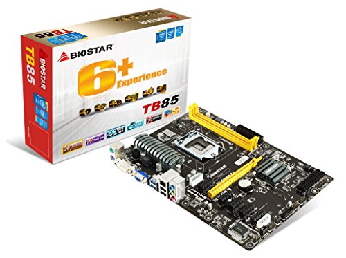Biostar }U[{[h TB85 Core i7/i5/i3 LGA1150 B85 DDR3 SATA PCI Express USB ATX Retail