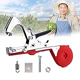 HDMENG Pflanzenbindemaschine, Bindezange für Pflanzen, Garten Bindezange Bindegarn Drehbinder Gartengerät für Trauben, Himbeeren, Gemüse, Tomaten, Gurken, Paprika und Blumen
