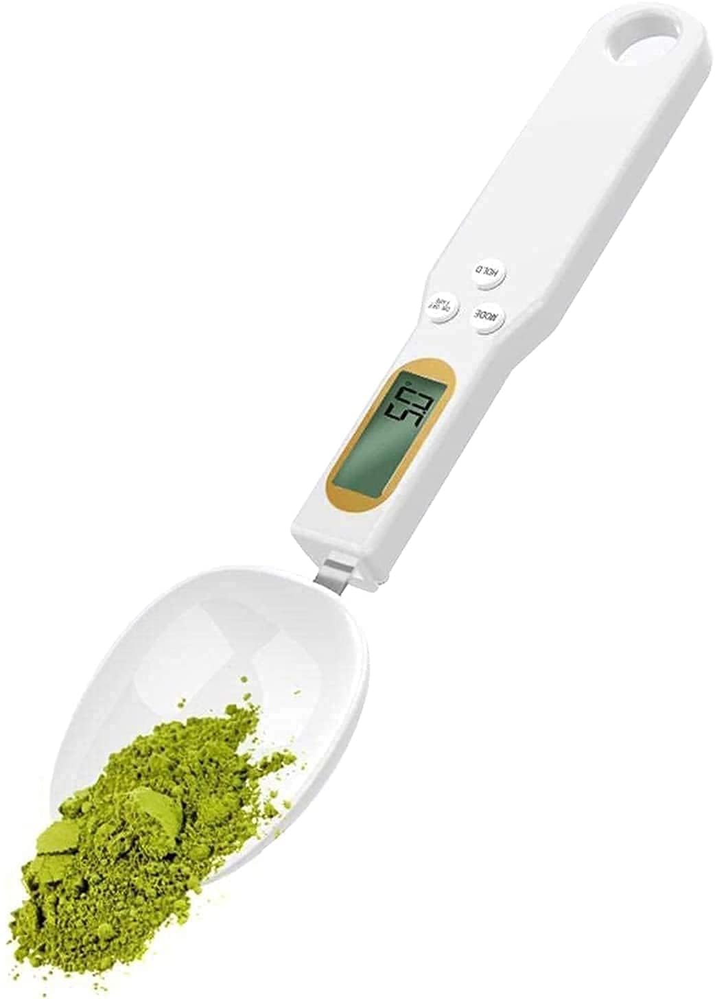 Digital Measuring Spoon Scale 500 g/0.1 g, Electronic Kitchen Food Weighing Spoon with LCD Display, Tare Function, Unit Conversion (g/oz/ct/gn), Detachable Scoop for Baking, Coffee, Spices, Medicine-image-6