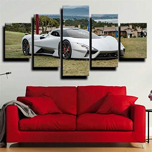 Tableaux deco murale salon moderne style automobile chic
