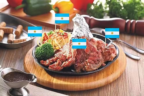 stidsds 100pcs National Zahnstocher Flagge B (Argentinien) – Ansicht 5