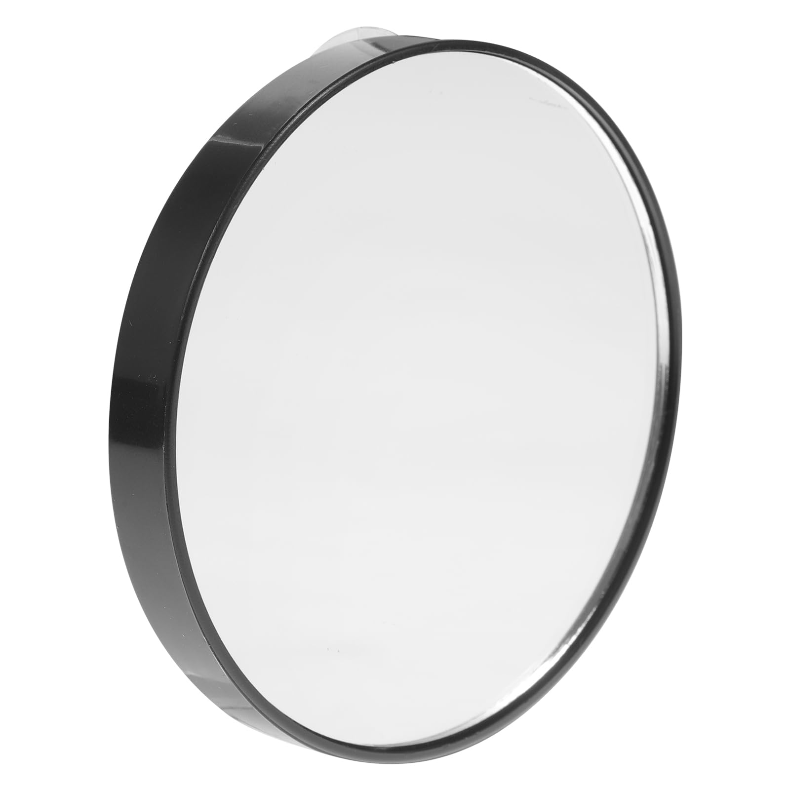 HEALLILY 7. 5cm 5X Magnifying Glass Mirror Small Round Wall Mirror Cosmetic Makeup Mirror Pocket Mirror Bathroom Mirror with Suction Cups ( Black )-image-31