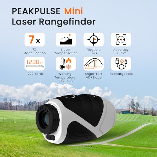 Golf Range Finder 7X Mini Pocket Compact - image 2