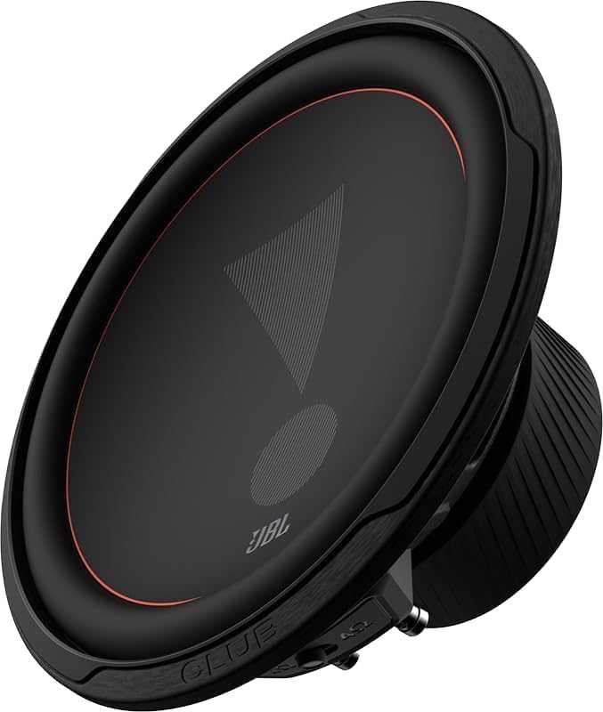 JBL Club 122-1200 Watt subwoofer autoradio voor platte installatie in het auto-muzieksysteem van Harman Kardon, 12 inch basbox met gepatenteerd kegelontwerp, high-roll kralen en SSI - Afbeelding 6