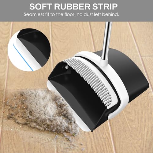 Image of Broom and Dustpan Set for Home,