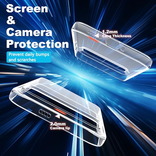 Image of for Xiaomi POCO F8 Ultra Screen Protector(1 pack) Tempered Glass flim with case,9H Hardness,Anti-Scratch, Case Friendly, Bubble Free,HD Clear