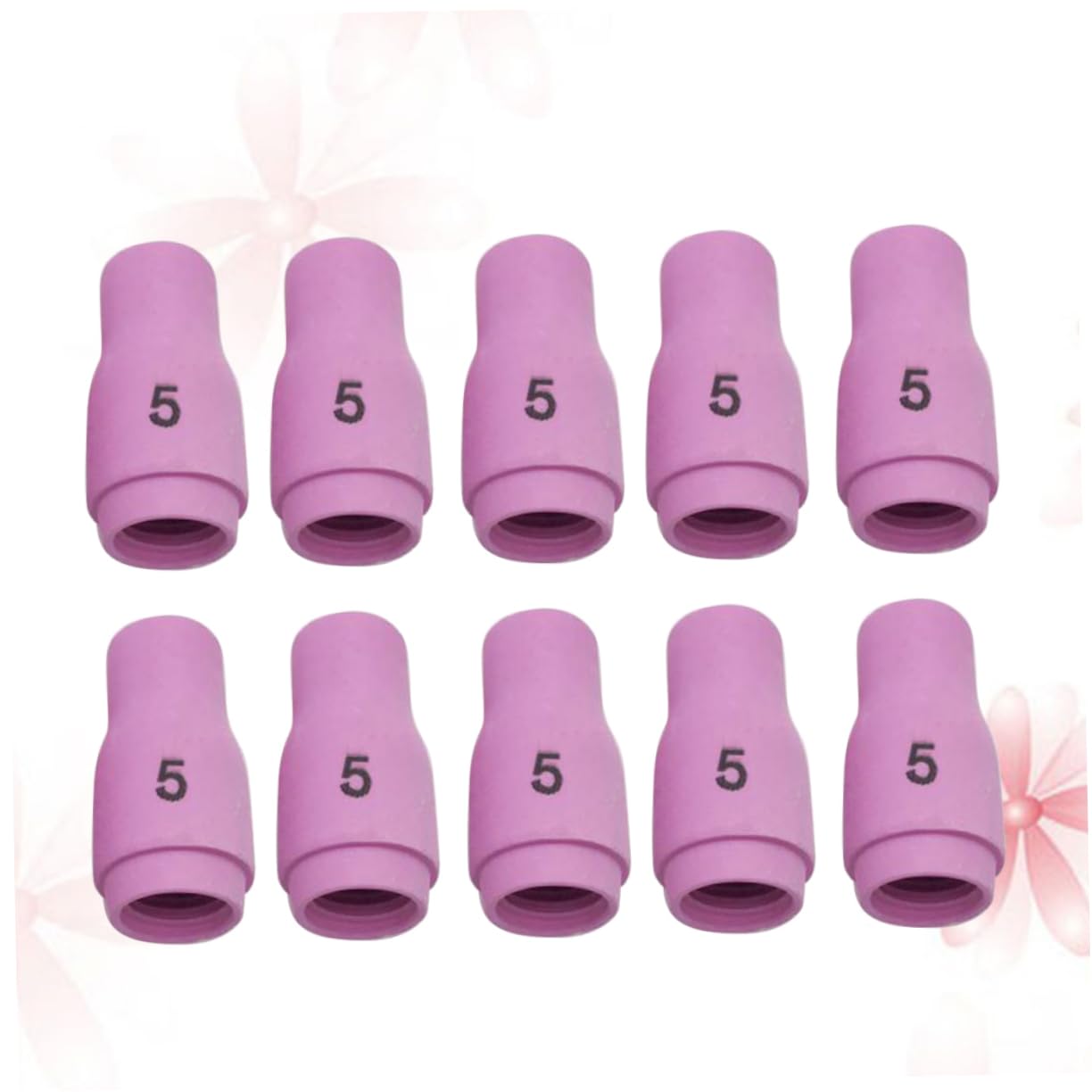 BUTIFULSIC 10pcs Argon Arc Welding Parts Cup Nozzles Welding Torch Nozzle Welding Torch Accssories Argon Arc Nozzle Argon Arc Welding Accessories Argon Arc Welding Nozzle Plasma Nozzle