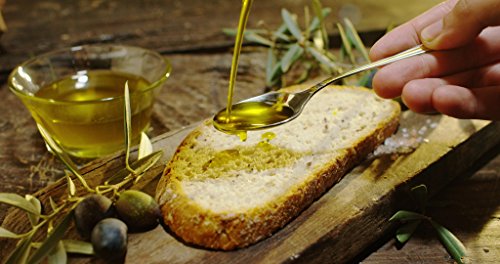 Italian White Truffle Extra Virgin Olive Oil - 8.4 Oz - by Urbani Truffles. Organic Truffle Oil 100% Made In Italy Without Chemicals And With Real Truffle Pieces Inside The Bottle. No Artificial Aroma - Thumbnail 4