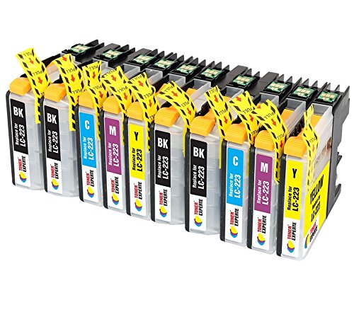 TONER EXPERTE 10 XL Compatible LC223 Premium Ink Cartridges for DCP-J4120DW MFC-J4420DW MFC-J4620DW MFC-J4625DW MFC-J480DW MFC-J5620DW MFC-J5625DW MFC-J5720DW MFC-J680DW MFC-J880DW - Image 2