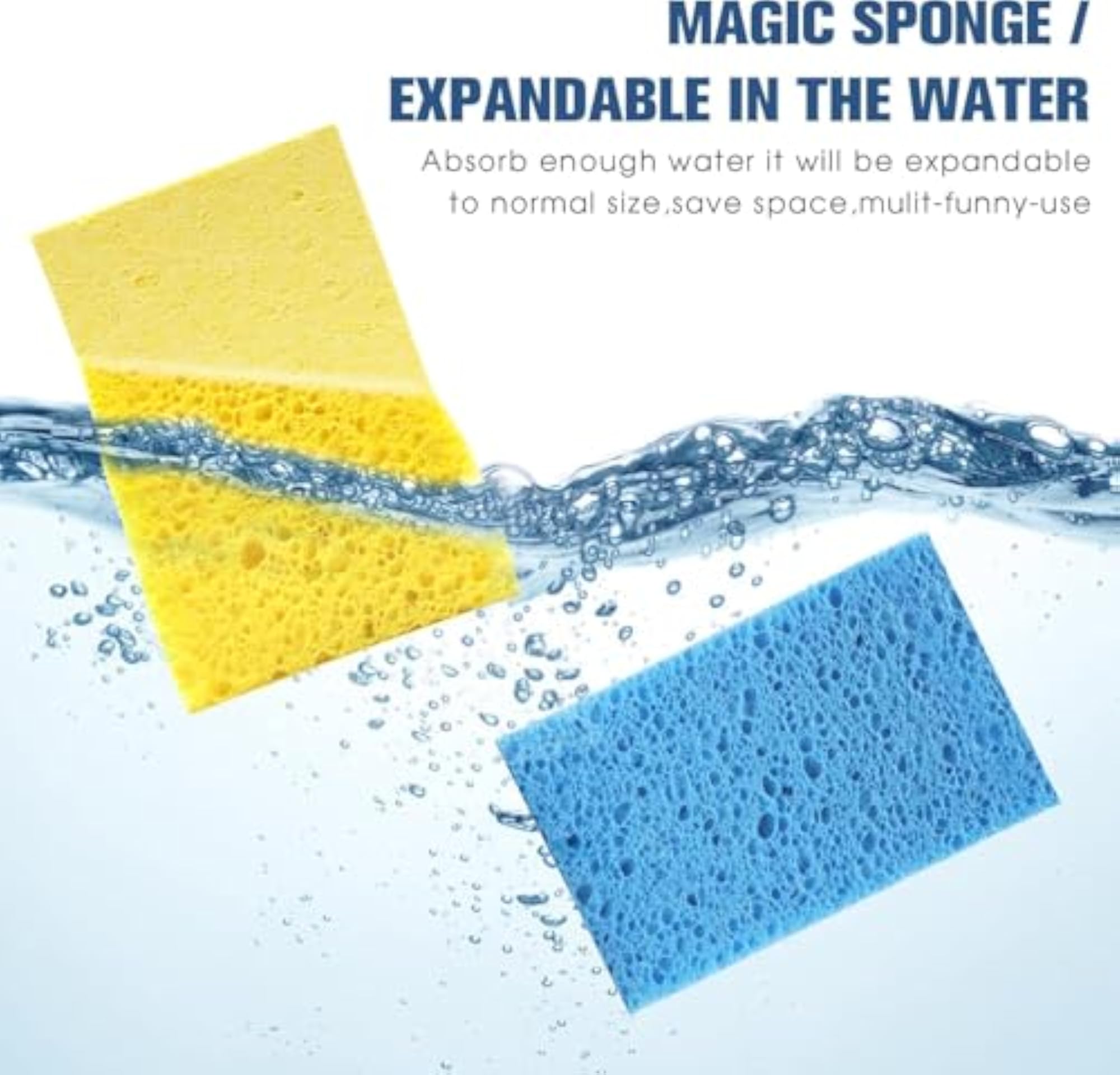 Magic Eraser Cleaning Sponge Pack of 6 for Multi-Purpose Use