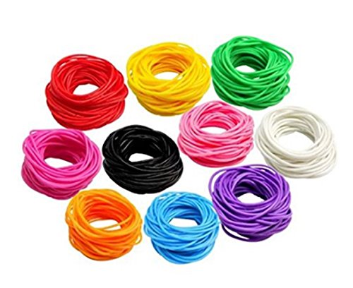 Preisvergleich Produktbild keland 25pces hybrides anhaftendes Silikonarmbandarmband mit Gummigelee-Armbandarmband (Mixed)