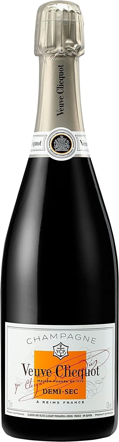 ヴーヴクリコ　ホワイト　２本　750ml ヴーヴ・クリコ ホワイトラベル ドゥミ・セック