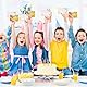 Moocuca 12x Geburtstagseinladungen für Kinder mit Umschlägen –Einladungskarten für Jungen- & Mädchenpartys B