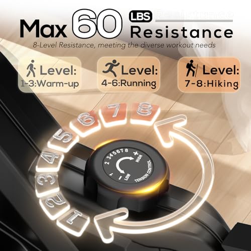 KeppiFitness Recumbent Exercise Bike, Recumbent Bike for Adults with Magnetic Resistance, Exercise Bike for Home 380LB Capacity, Cardio Stationary Bikes for Seniors with Pulse Sensor - Image 4