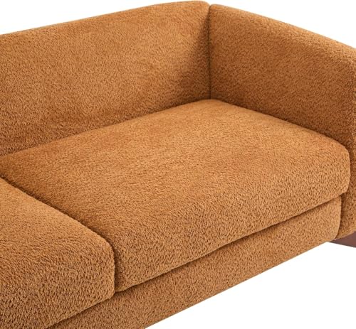 Image of A to Z Furniture Classic Chesterfield Sofa Set Luxury Chesterfield Sofa in for Home Living Room & Office (Tan 3+2)