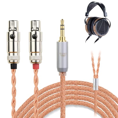 okcsc ZT16 �w�b�h�z���P�[�u�� LCD �V���[�Y�Ή� �����P�[�u�� �C���z���E�w�b�h�z���p 16�c ���� Audeze�p LCD-2�ELCD-3�ELCD-4�ELCD-5�ELCD-X�ELCD-XC�ɓK�� ����1.5m 3.5mm