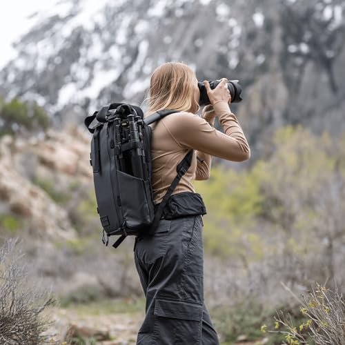 WANDRD PRVKE Rolltop 41L V4 Camera Backpack – Expandable Weatherproof Travel Bag with Laptop Sleeve and Clamshell Opening - Image 5