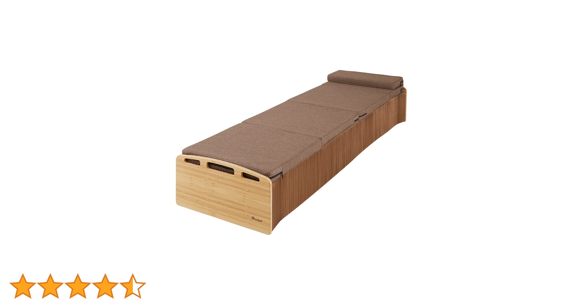 Amazon｜リコメン堂 ペーパーベッド マットレス付き 折りたたみ スリム