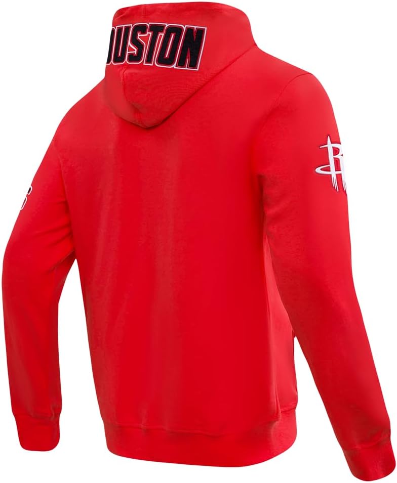 Pro Standard Mens NBA Classic Chenille Cotton Double Knit Full Zip Hoodie - Image 5