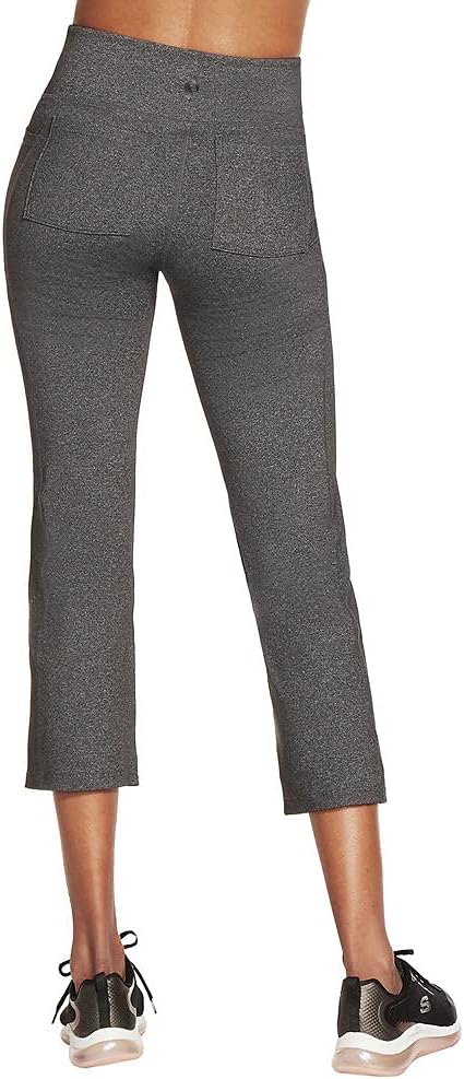 Skechers Womens Go Walk High Waisted Crop PantPants