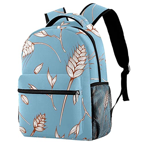 Sac à dos fille et garçon à motif avoine pour lycée et voyage