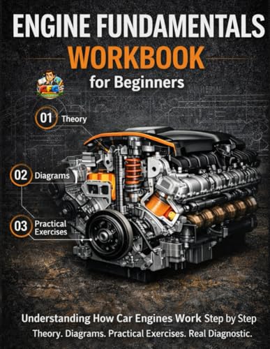 Engine Fundamentals Workbook for Beginners: Understanding How Car...