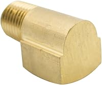 Vista 3 de Legines Codo de calle de latón de 90 grados 1/4 "NPT macho x 1/4" NPT hembra Barstock tubería de montaje (paquete de 2)