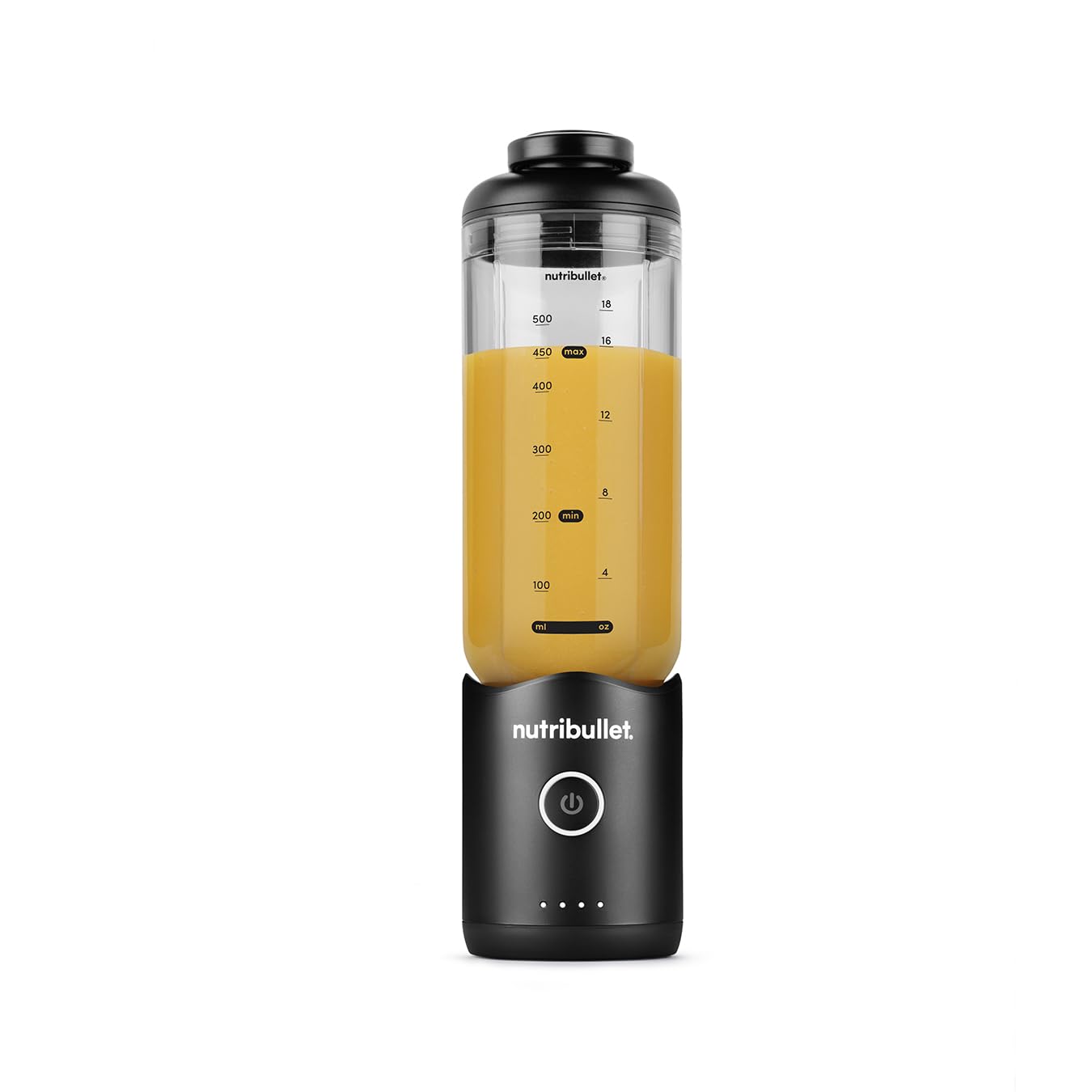 nutribullet Flex Mélangeur personnel noir – Assez puissant pour écraser la glace et mélanger les fruits et les noix surgelés – Tasse amovible de 500 ml avec couvercle étanche